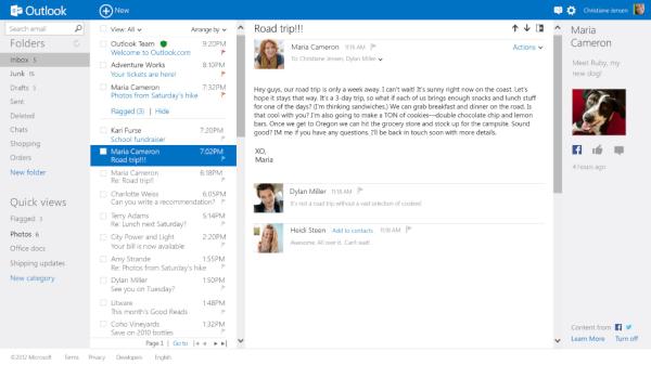 Meet Outlook.com  - modern personal email from Microsoft bit.ly/OixODG  #outlookpreview