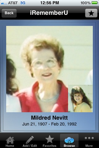 iRUMemorial's tweet photo. Today, we remember Mildred ... a women full of grace and elegance.  Though she is gone, she is not forgotten. http://t.co/E4wJSONR