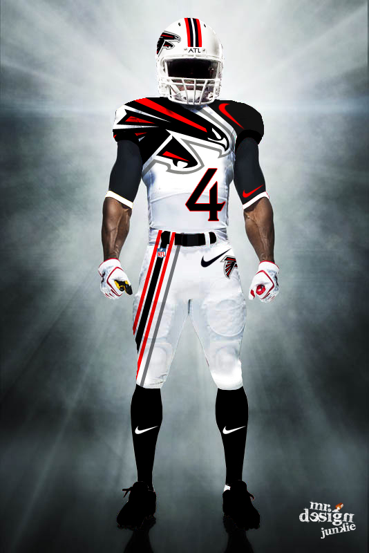 Dettrick Maddox on X: @ATLSportsNate NEW Atlanta Falcons concept uniform # atlanta #falcons #atl #nike #nfl #mrdesignjunkie  / X