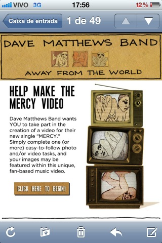 zartjr's tweet photo. Olha a Dave Matthews Band imitando os @moveis pra fazer o clipe novo! =P #DMB #Mercy http://t.co/BO5Rbbtm