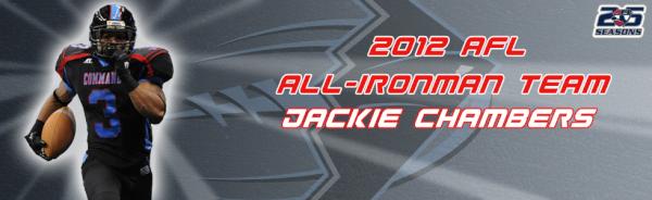 kccommand's tweet photo. CHAMBERS SELECTED TO AFL ALL-IRONMAN TEAM http://t.co/PcPyEaQu http://t.co/2KusDhSO