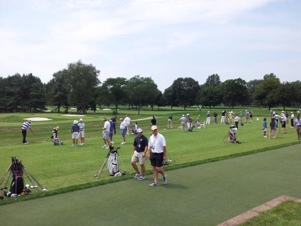 Another range view. Enjoying my first visit. Superb facilities. Green are great also.