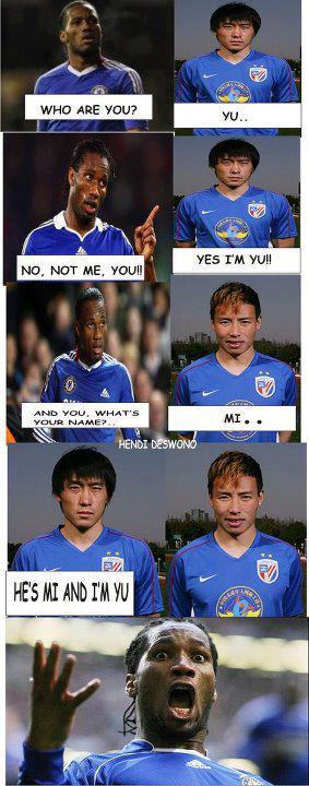 Troll_Football's tweet photo. #Drogba's punishment for joining Shanghai Shenhua ☜═㋡ #TrollFootball #CFC ► http://t.co/X34qvMA8