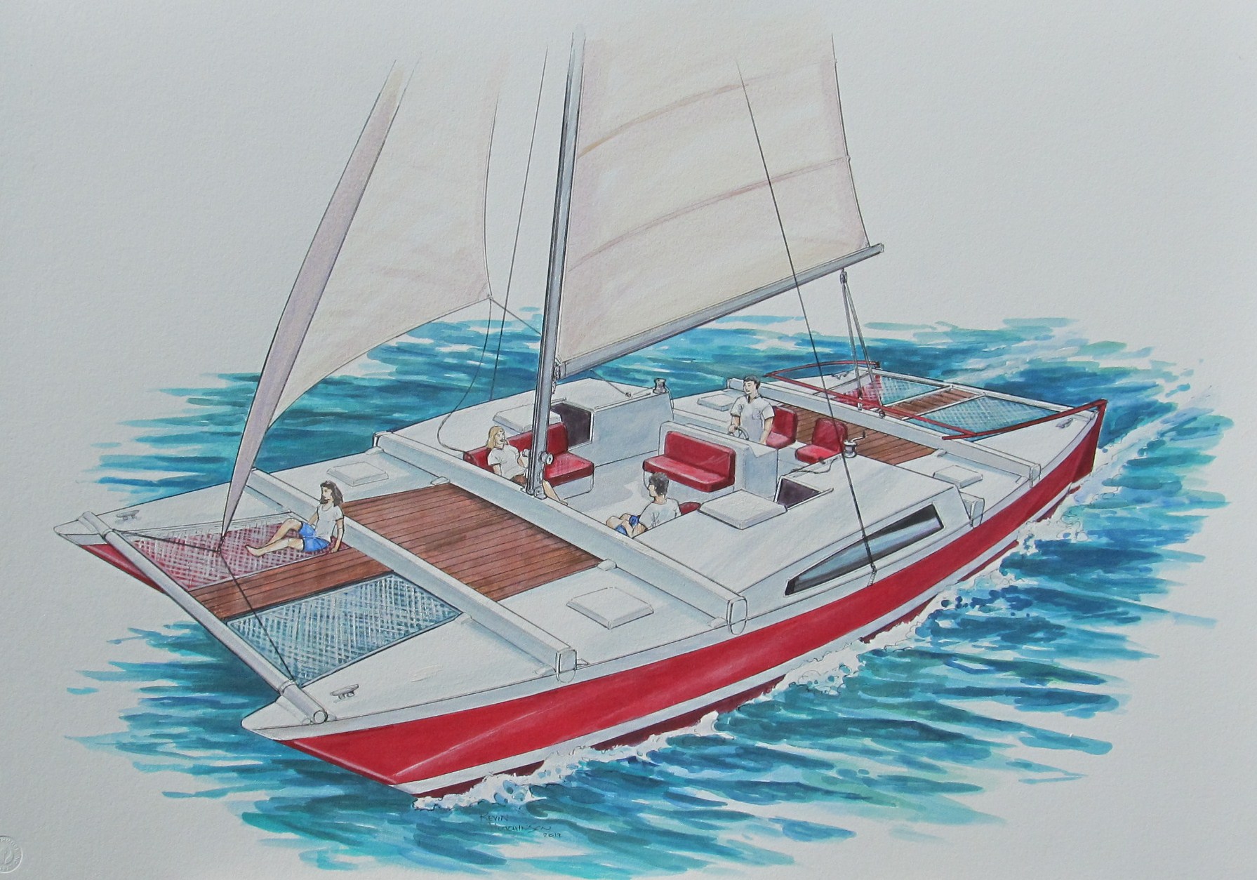 tiki 36, wharram design catamaran - page 4 - sailnet community