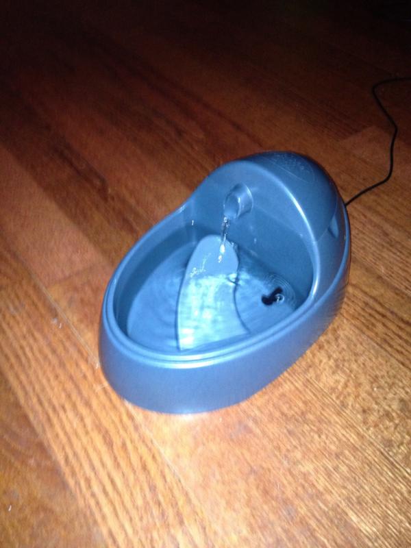 @MelloMcGee <a href="/HowardStern/">Howard Stern</a> I bought a filtering pet drinking fountain for the same reason, and my Boston loves it!