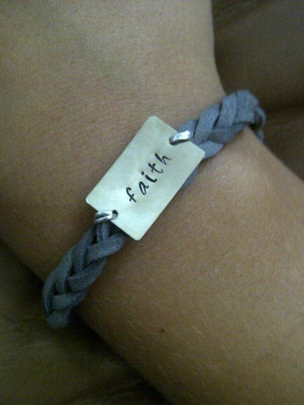 Straightbeards's tweet photo. Faith braided leather bracelet http://t.co/w6WJaLTr