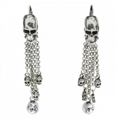 Skulls! Deze oorbellen zijn in de sale en met #ModeCode SALE10 met 10% extra #korting 22,45! bit.ly/N19aFn