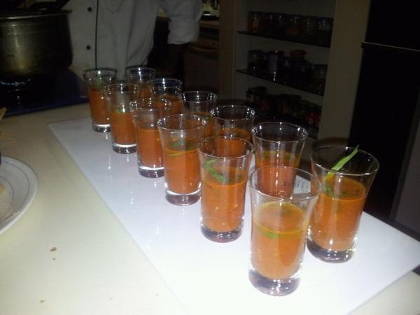 Tomato basil shorba in shot glasses

#Indianrecipes