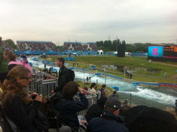 JoeSwansonBrown's tweet photo. My view from the stands. Amazing... http://t.co/CbnVuUZm