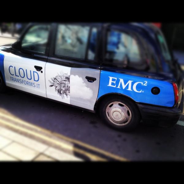 philpage's tweet image. This drove past me on my way to work last week #emcpic #emcbigdata