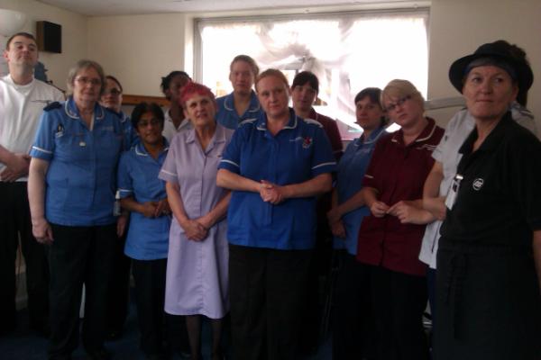 TVN_UHCW's tweet image. Well done mulberry ward staff on 100 pressure free days  #stopthepressure