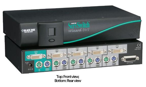 BlackBoxMxico's tweet image. #ServSwitch #Wizard #DVI #KVM #Switch, #Single-Head, 4-#Port
KV1004A-R2