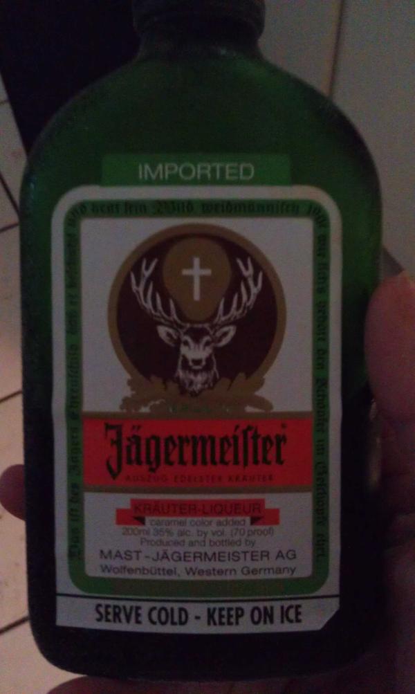KiddRasta89's tweet photo. @Kendralizabeth Hehe I got you Boo, I'll show u how I Do! :) jagermeister is My Specialty! #MissingHome Miss n Love Yu! http://t.co/9AEDMbs5