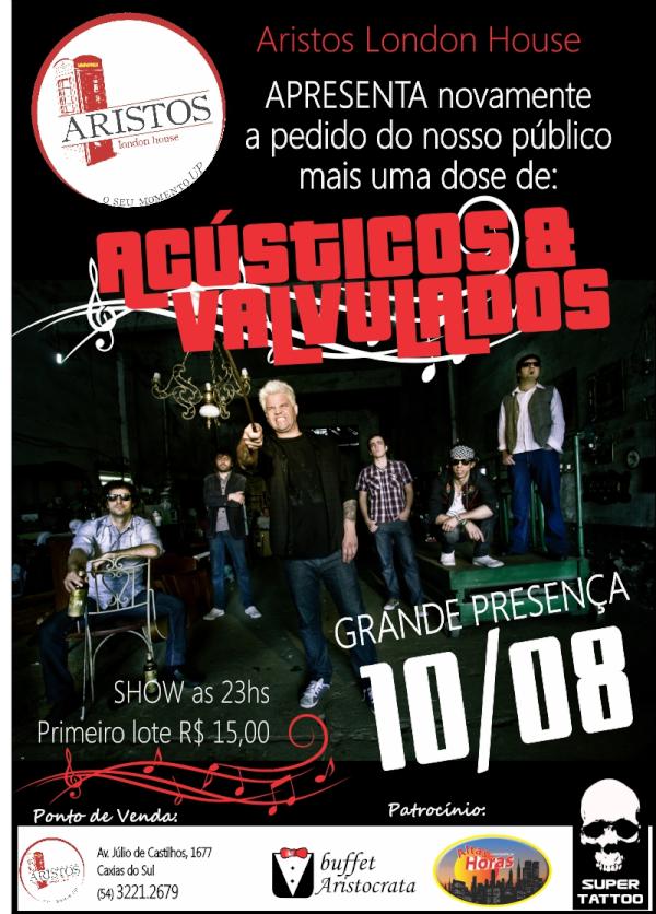 aevalvulados's tweet photo. GURIZADA DE CAXIAS! @aevalvulados no @AristosLondon | 10/AGOSTO http://t.co/1QCFZO04 http://t.co/lLDvL4ac