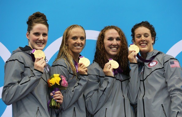 danavollmer's tweet photo. We Did It!!!!! Gold Medal+Olympic Record! So Proud! @FranklinMissy @arschmitty @s_vreeland @alyssaloo930 @loperdue #fb http://t.co/dAPhz9lw