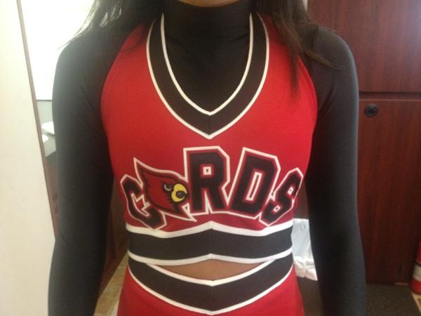 NayaRivera's tweet image. Back at glee! Goooo cards!