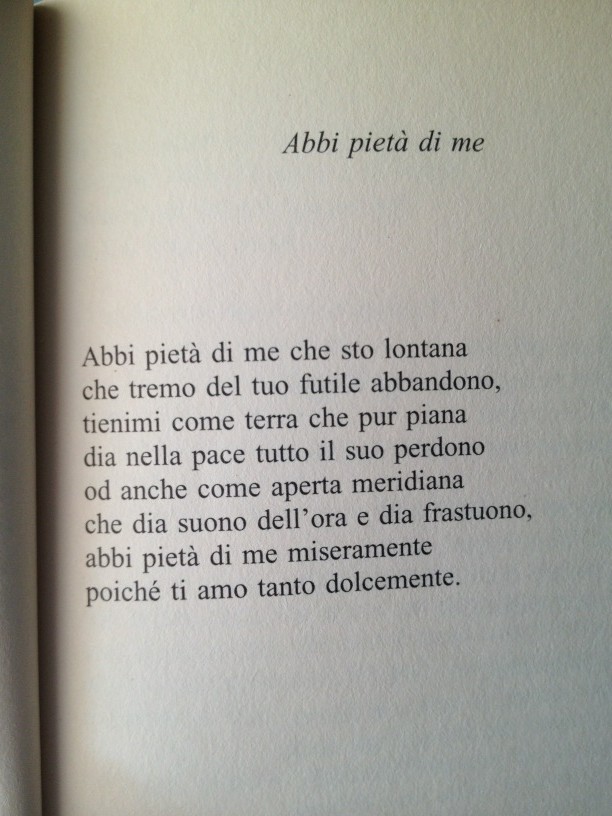 ParoleNote on X: Una poesia di Alda Merini, buongiorno http