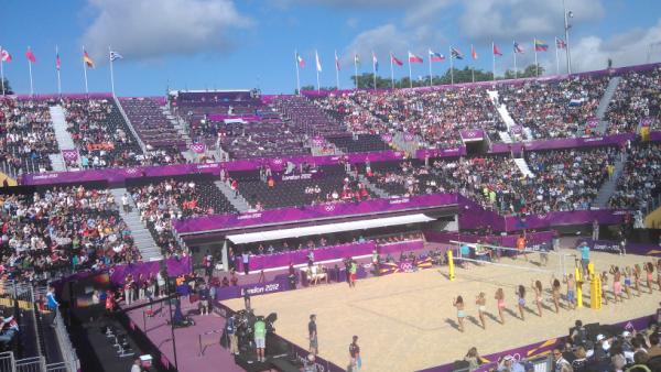 Look at all those empty seats