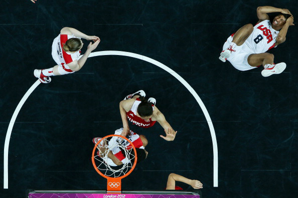 l2012bballcam's tweet photo. Hey, don’t give me the ‘no pictures please’ sign. This is my job. #London2012 http://t.co/DXI6uGwy