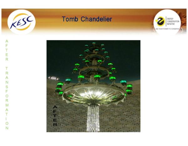 KElectricPk's tweet image. Quaid's Mazar: The Chandelier After The New LED Lights Installed by #KESC. #Karachi