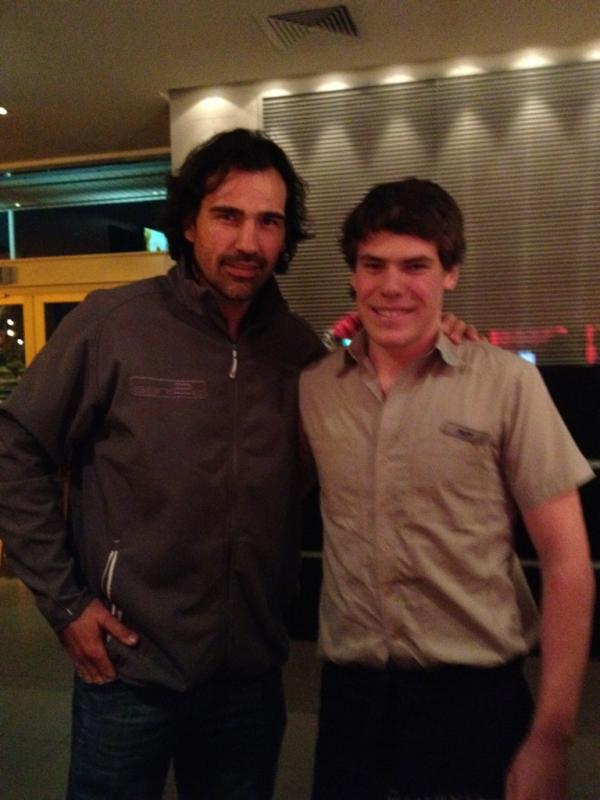 victor matfield last night at work