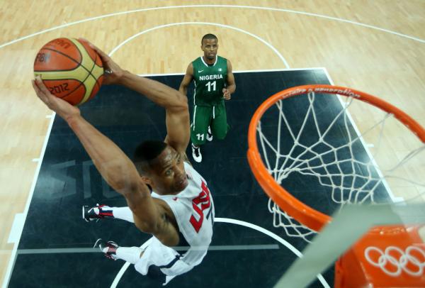 l2012bballcam's tweet photo. Uh oh, think this one's gonna hurt, @RussWest44? http://t.co/RYYDhTnZ