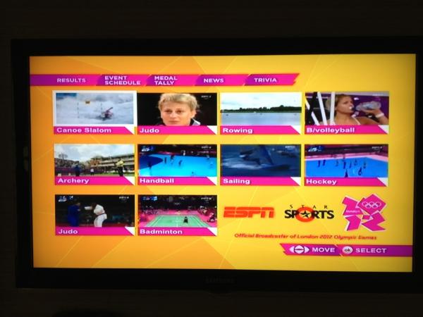 mllwilliams's tweet photo. #Malaysia boleh!.. 10 Olympic channels, yay! #London2012 http://t.co/hSHjOX9s