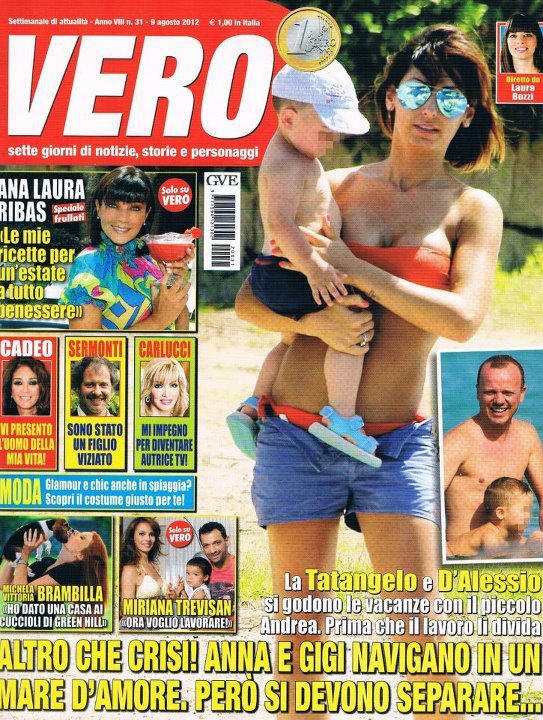 Anna_Tatangelo's tweet photo. QUESTA SETTIMANA @_AnnaTatangelo_ IN EDICOLA SU "VERO" http://t.co/UW4X3mME