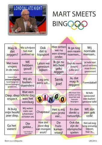 Teasse's tweet photo. hihi, voor vanavond: #MartSmeetsbingo http://t.co/2gXVHJkk
