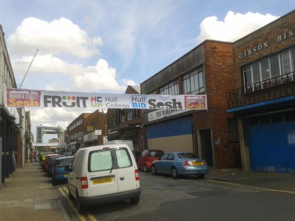 Humber street sesh preparations for tomorrows event!