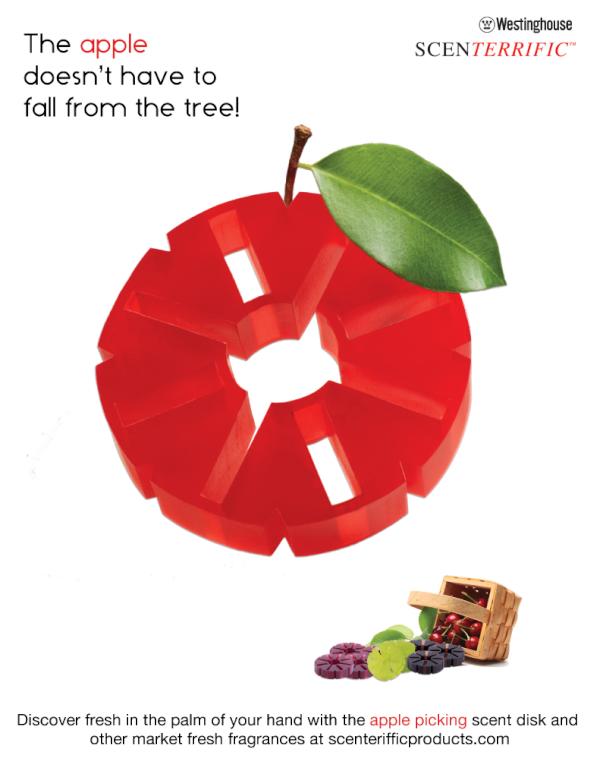 newkindofwarmer's tweet photo. You know what they say about a apple a day. Just one of our amazing,fragrance disks available @scenterrificproducts.com http://t.co/KNqJuZKU