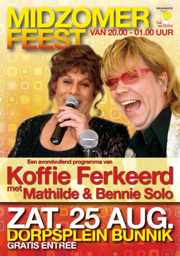 Zet 'ma vast in je agenda! Het jaarlijkse Zomerfeest op 25 augustus! Graag tot dan!