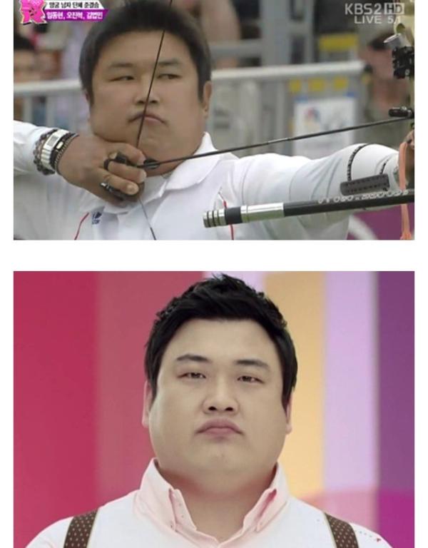 AhnSsu's tweet photo. 김준혀ㄴ... 아니 오진혁선수 금메달 축하합니다 고뤠? http://t.co/nCEhgVpB