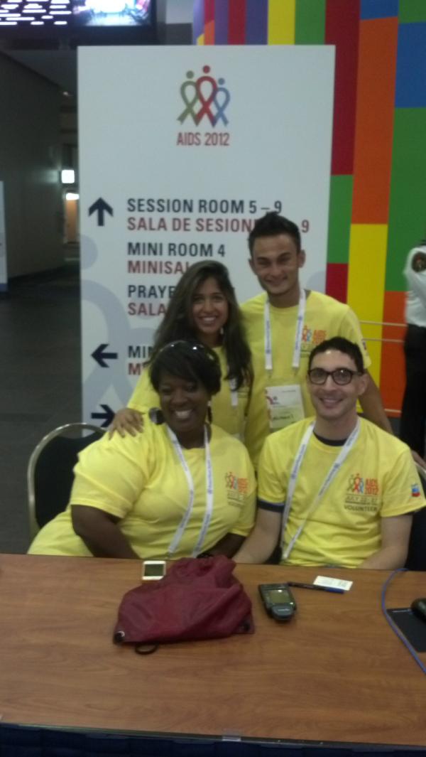 AIDS2012Vol tweet picture