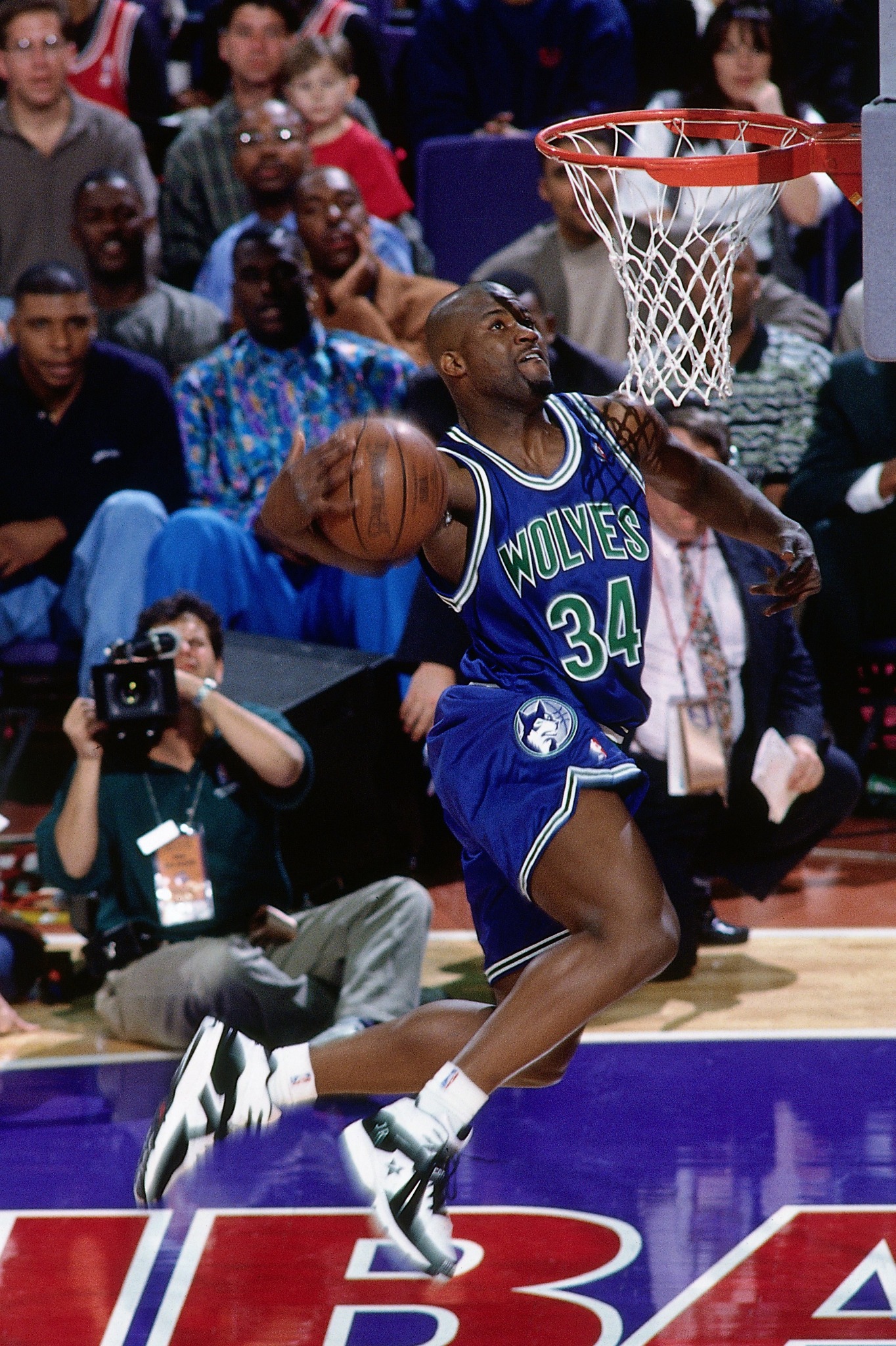 Isaiah Rider JR Rider of the Minnesota Timberwolves 