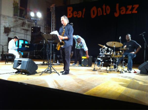 beatontojazz's tweet photo. Il quartetto di Antonio Ciacca concede il bis #beatontojazz http://t.co/PBiMw68I