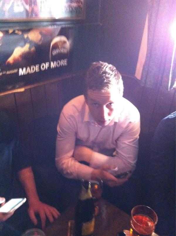 supersups1's tweet image. Nap of the day from #FatPat #notablegraduate