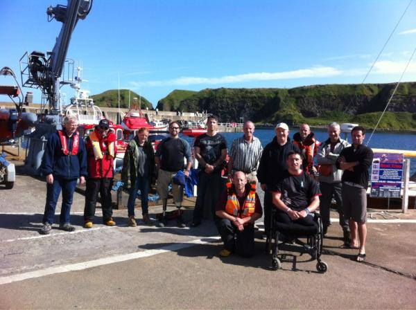 MRI_Stonehaven's tweet photo. Great afternoon on the water with pilgrim bandits - a charity that works with injured soldiers. http://t.co/xyhcqyIP http://t.co/YcX5BkWC