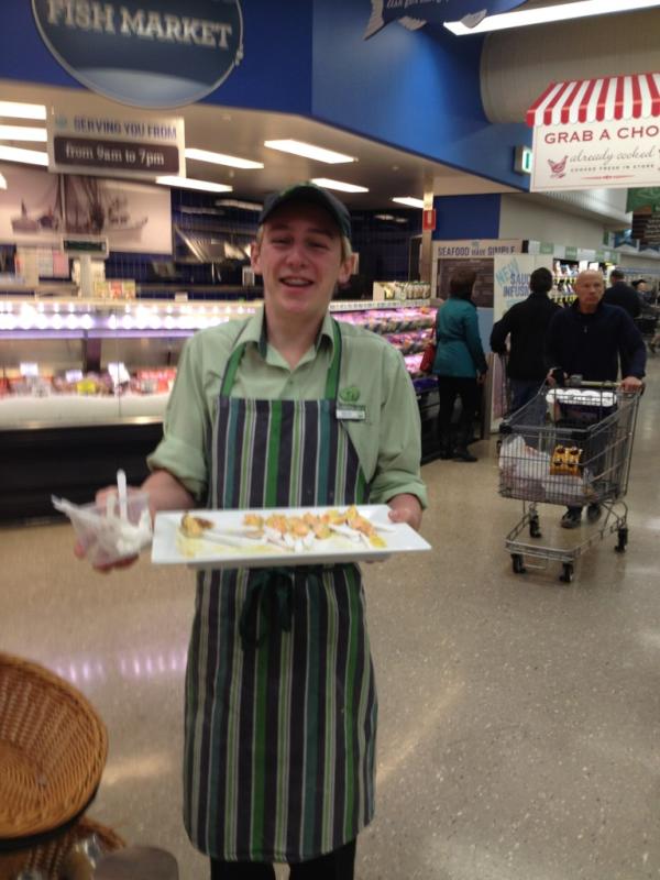 cschulte1106's tweet photo. @krisricho @tjeerdjegen @sgr01613 @LeonWoolworths Willis showing his stuff, Salmon with Mustard and Dill sauce. http://t.co/lOCWOhAq