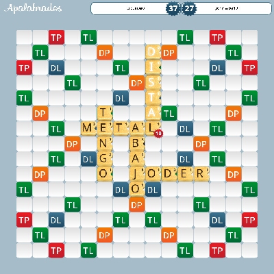 23Candida's tweet photo. ccquintero jugó 'DISTAL' por 10 puntos contra gonmaster10 @Apalabrados #EtermaxGames http://t.co/0K2lXmcL