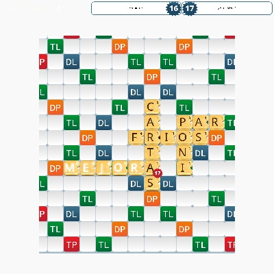 23Candida's tweet photo. ccquintero jugó 'MEJORA' por 17 puntos contra gonmaster10 @Apalabrados #EtermaxGames http://t.co/mvqbyW7a