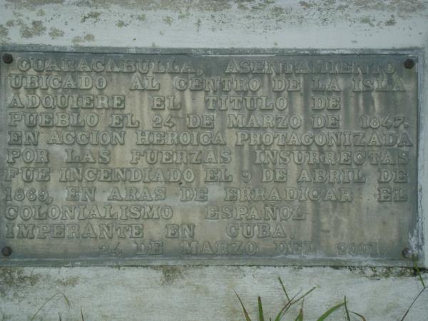 ArielDeArmas's tweet photo. This is the stone from Cuba indicating the center of the Island http://t.co/b5why7ZR