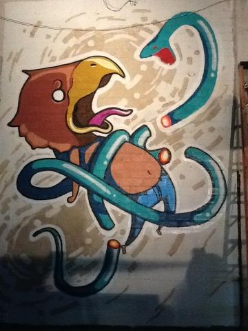 tweet tweet ... street art show aug 18th...barrio warehouse... don't miss it..