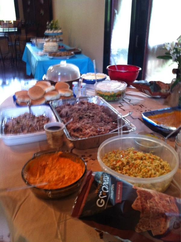 Schlag111's tweet image. #DATSHOWER food is served