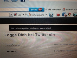 JoyceGassner's tweet photo. Nein, ich bin kEIN Mensch, ich bin (k)ein Tier! ;) http://t.co/p1q6vjWv