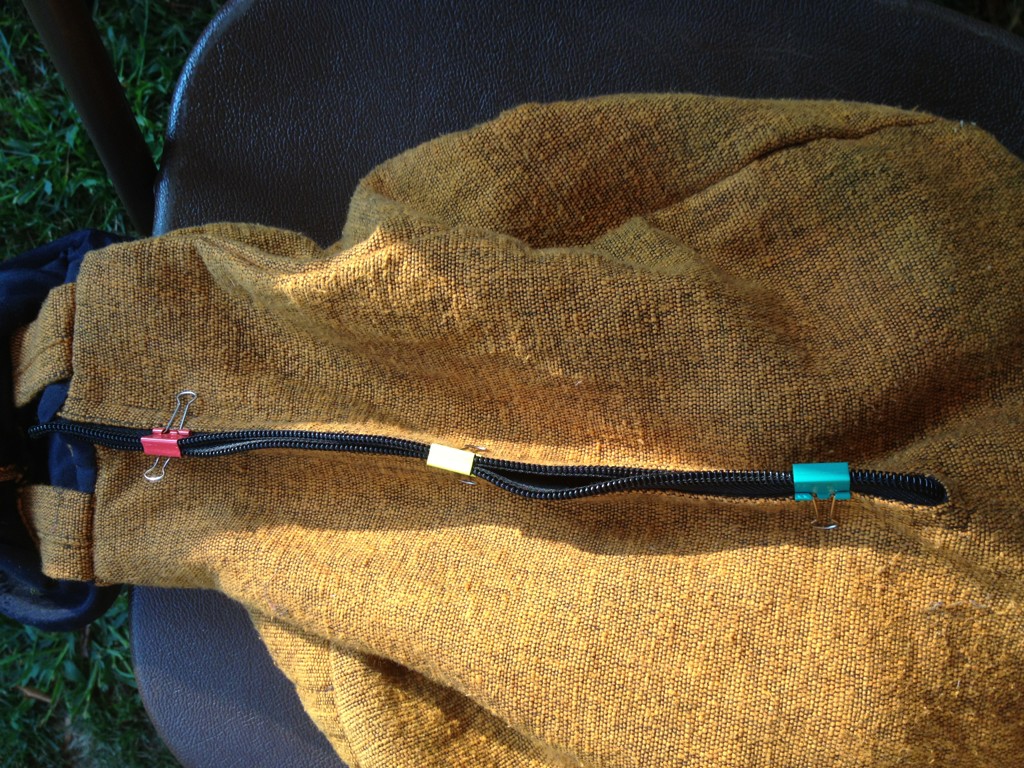 allisonsirica's tweet image. My sister, the fashionista @lysterine #diybackpack