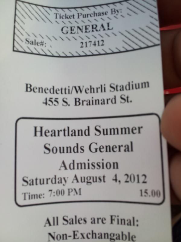 Intelligentdrum's tweet image. Ticket to the best show in town tonight!