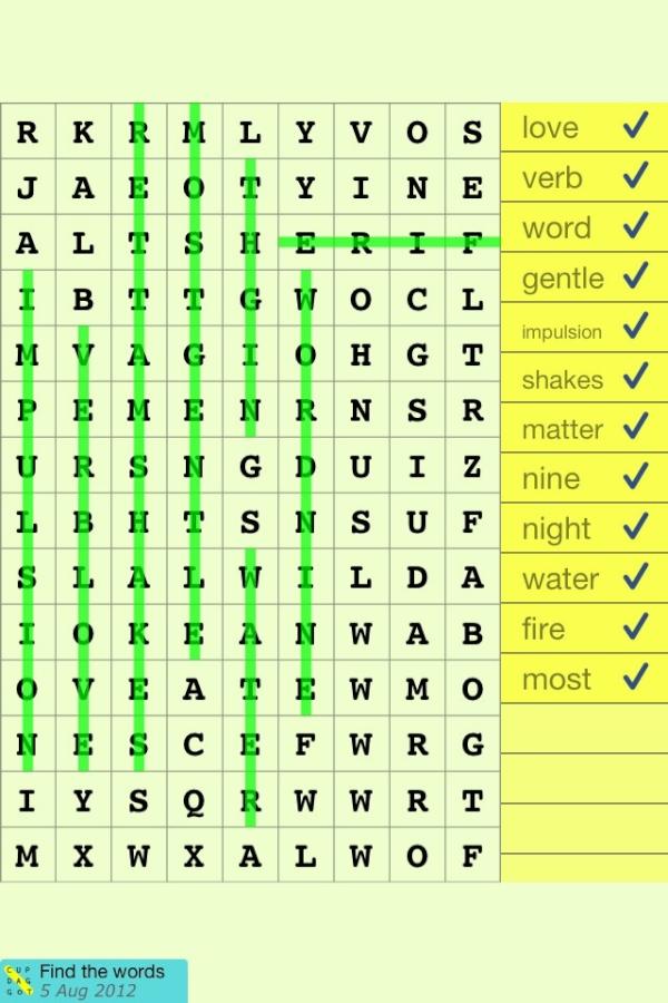 SaltyWaifu's tweet photo. I'm playing Find the words @findthewordsapp :$ http://t.co/lHlsr64K