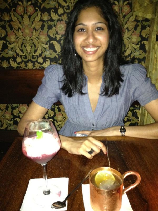nmattappally's tweet photo. Hangin with the sis at Angel's Share in NYC http://t.co/O6grXeHM