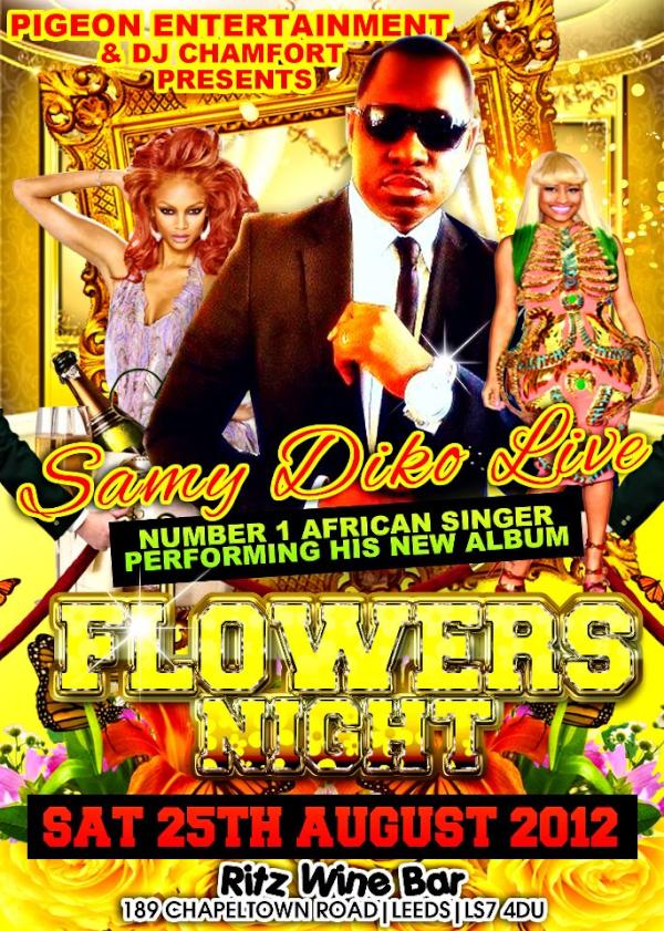 SamyDiko's tweet photo. Je suis en concert a Leeds (Royaume Unis) le 25 Aout 2012. J'attend massivement tous les fans http://t.co/OSKAIM2N
